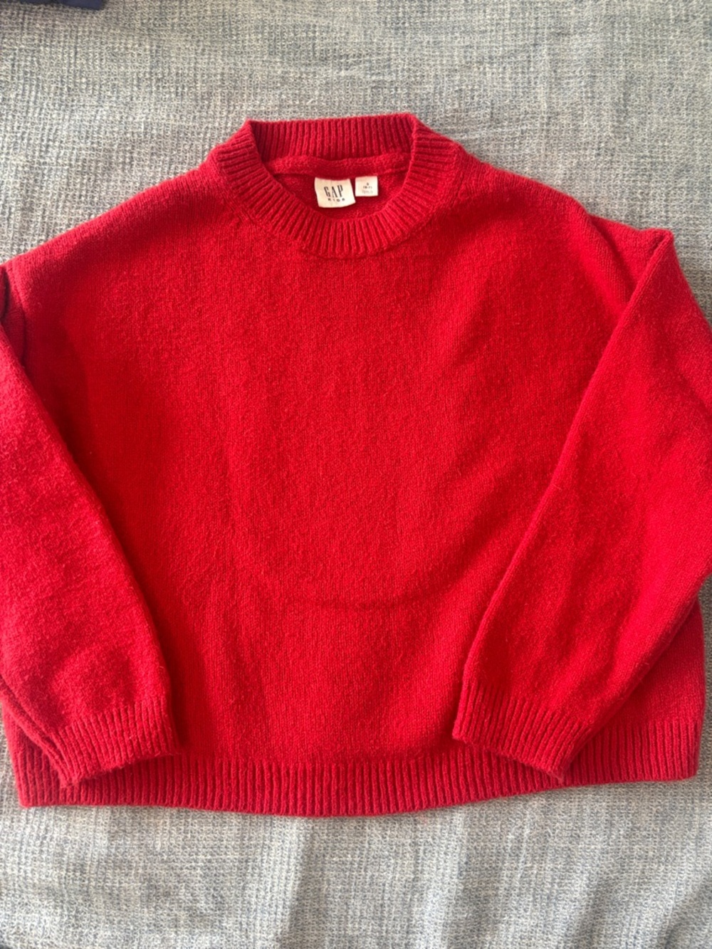 GAP Vibrant Red Crewneck Sweater